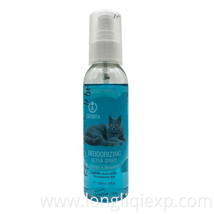 120ml High Quality Cat Deodorant Spray Pet Deodorizer